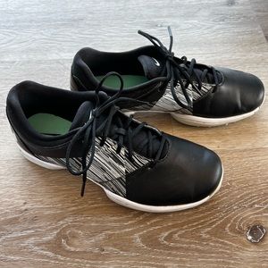 Nike Delight V Golf Cleat Shoes  Black White Women's Size 7.5 651997-001